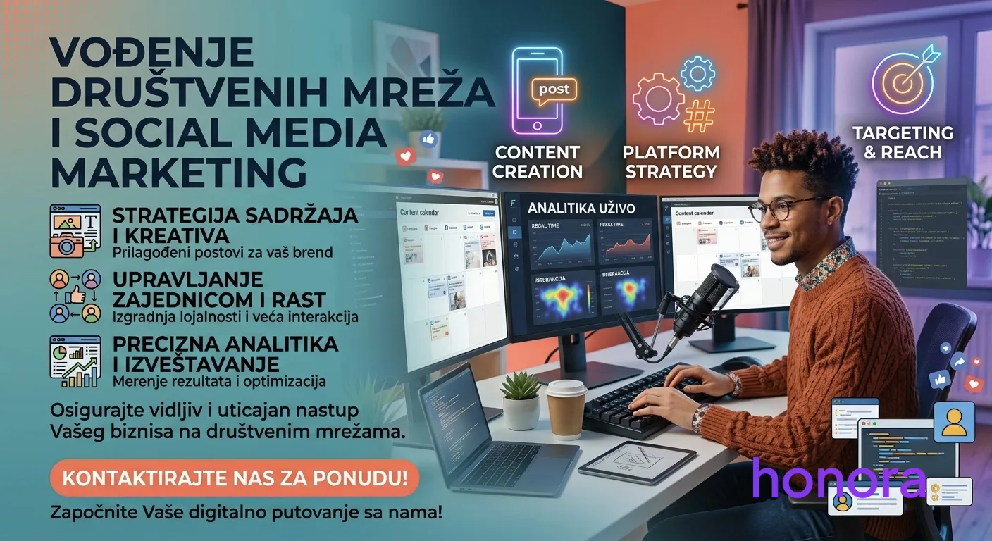 Vođenje društvenih mreža i social media marketing